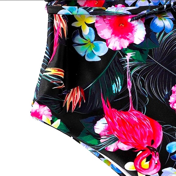 ๐๐๐ดTropical One Piece Bathing Suit - Picture 5 of 5